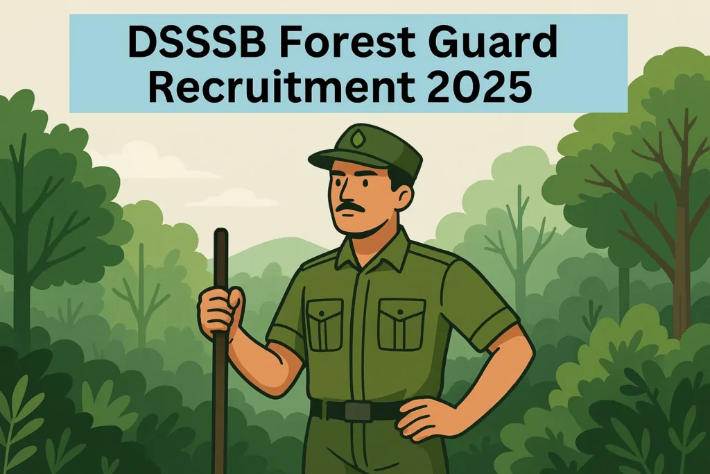 DSSSB Forest Guard Recruitment 2025