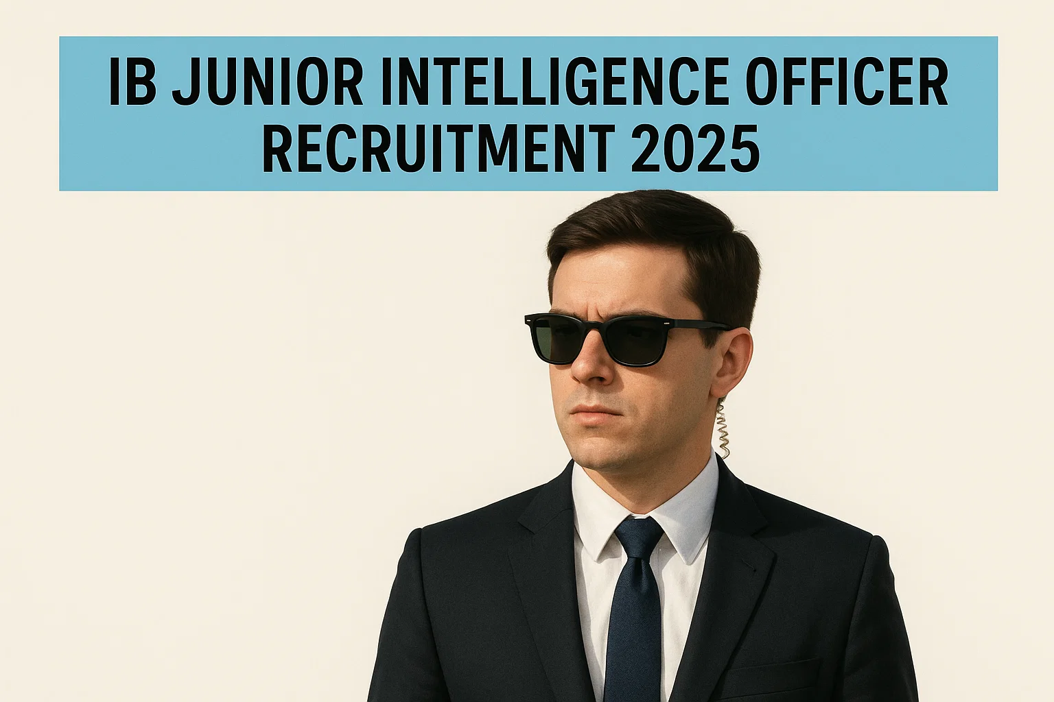 IB Junior Intelligence Officer Recruitment 2025