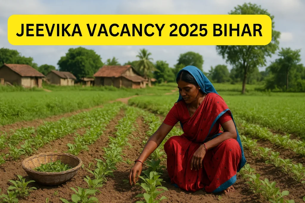 Jeevika Vacancy 2025 Bihar
