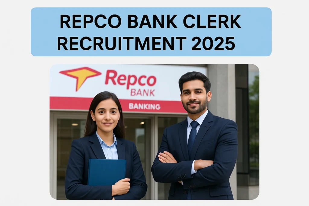 Repco Bank Clerk Recruitment 2025