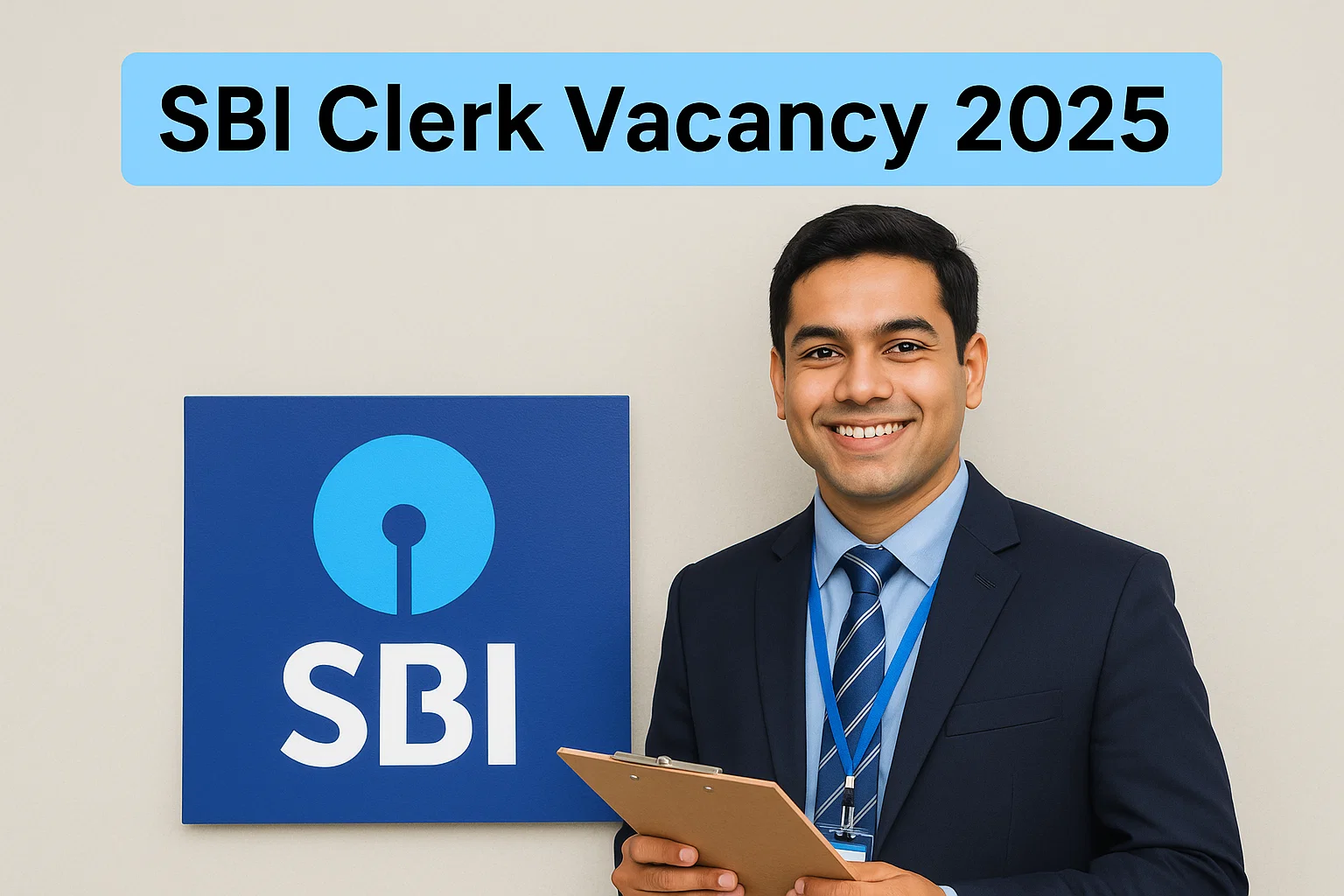 SBI Clerk Vacancy 2025