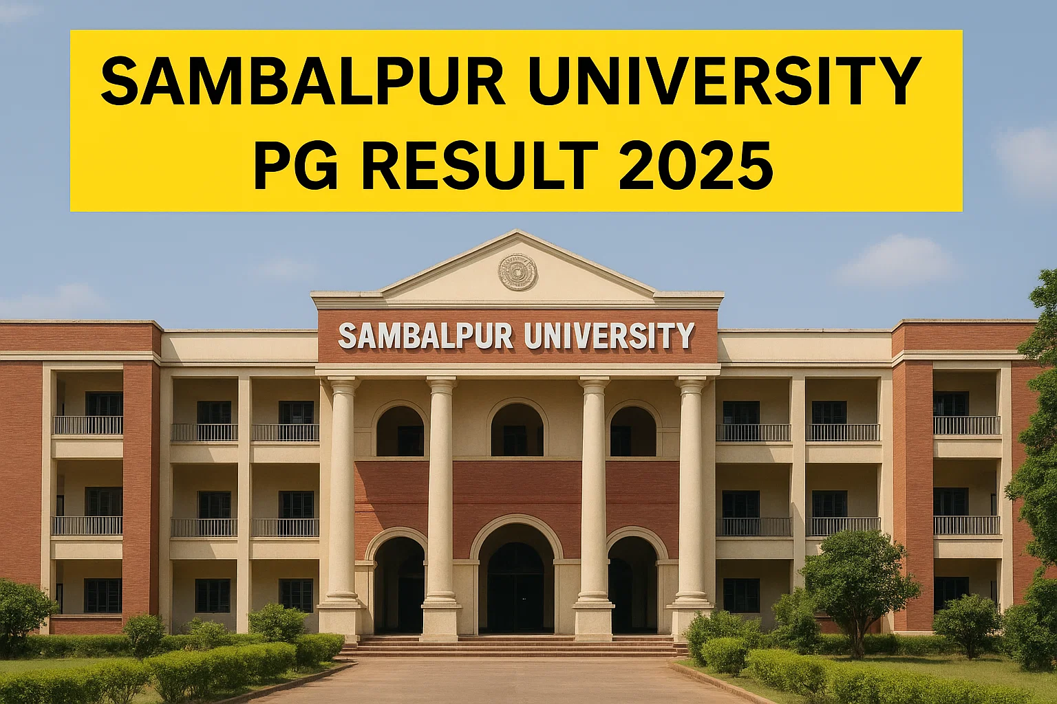 Sambalpur University PG Result 2025